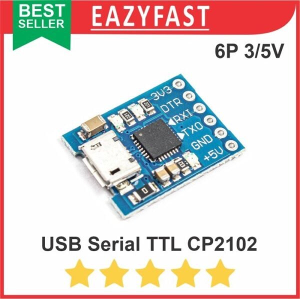 CP2102 USB To RS232 TTL Serial Converter Adapter Module Brick