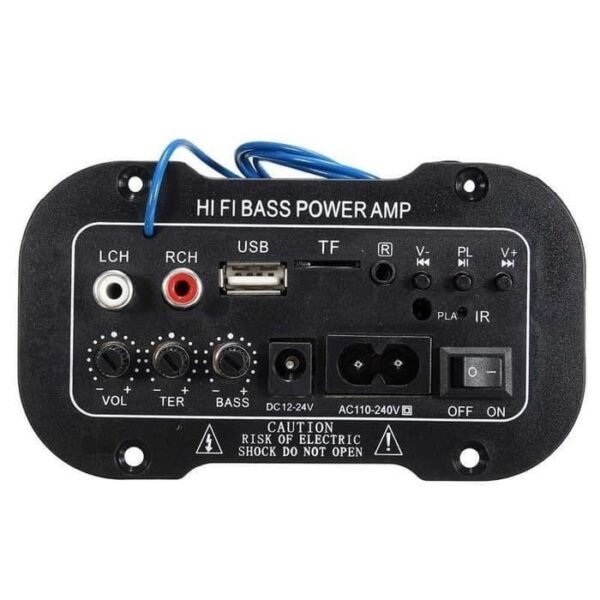 Ampli Mini Power Amplifier Audio 30W Hi-Fi USB SD Card MP3 Radio FM - Gambar 3