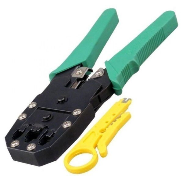 Tang Crimping Tool 3 in 1 RJ45 RJ11 Krimping Potong Kabel LAN UTP - Gambar 2