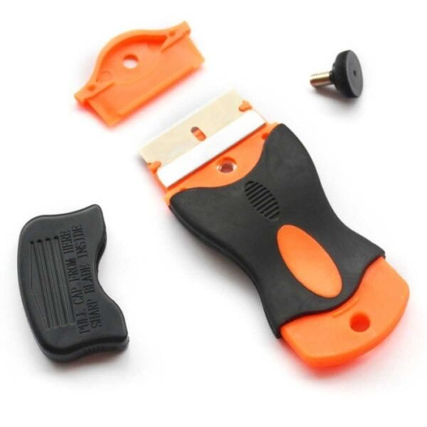 Pisau Scrape Kupas Buka Copot Lem Sticker Cutter Knife Glue Remover - Gambar 2