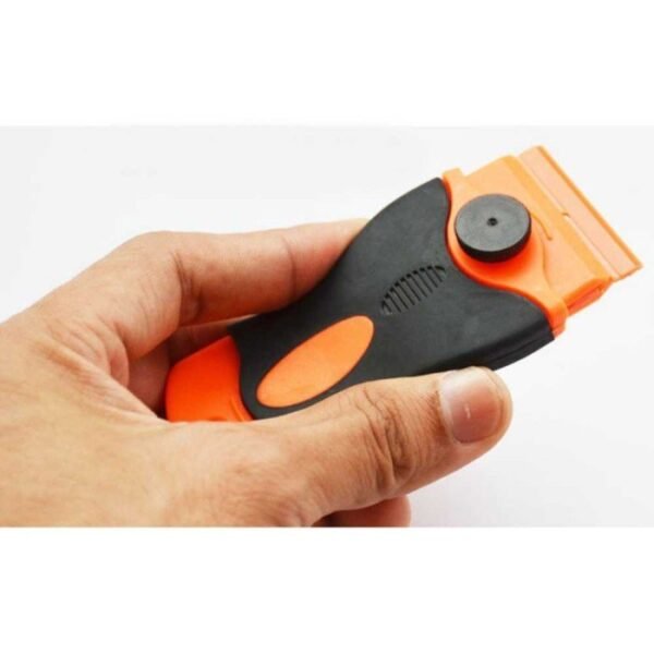 Pisau Scrape Kupas Buka Copot Lem Sticker Cutter Knife Glue Remover - Gambar 3