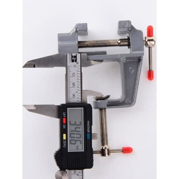 Catok Ragum Clamp Klem Meja Tanggem Kecil Mini Bench Table Vise Holder - Gambar 4