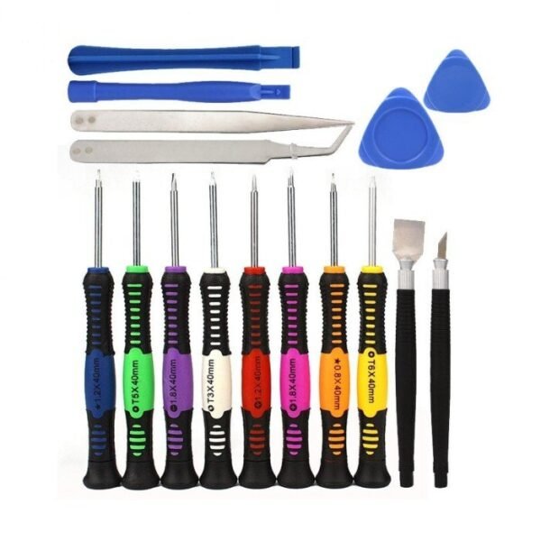 Obeng Set Lengkap Reparasi Servis LCD HP 16 in 1 Repair Screw Driver - Gambar 2