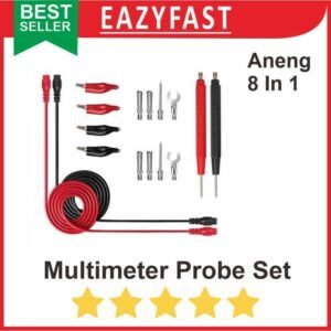 Kabel Multimeter Probe Set 8 In 1 Avometer Multitester Jack Tester AVO