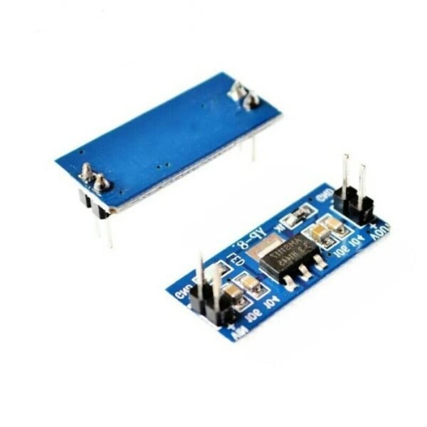 Step Down 1A AMS1117 3.3V Module Modul DC Power Supply Regulator Board - Gambar 2