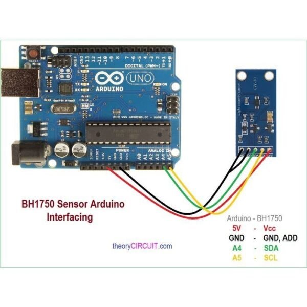 BH1750 GY302 Sensor Intensitas Cahaya Digital Ambient Light LUX I2C - Gambar 4