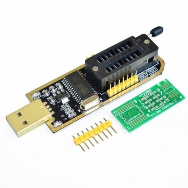 USB EEPROM Programmer IC Bios Flash ROM Program Eprom 24 25 CH341 - Gambar 2