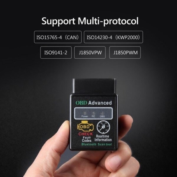 OBD2 OBD 2 1.5 v1.5 Alat Scan Scanner Mobil Wifi Bluetooth ELM327 ECU - Gambar 2