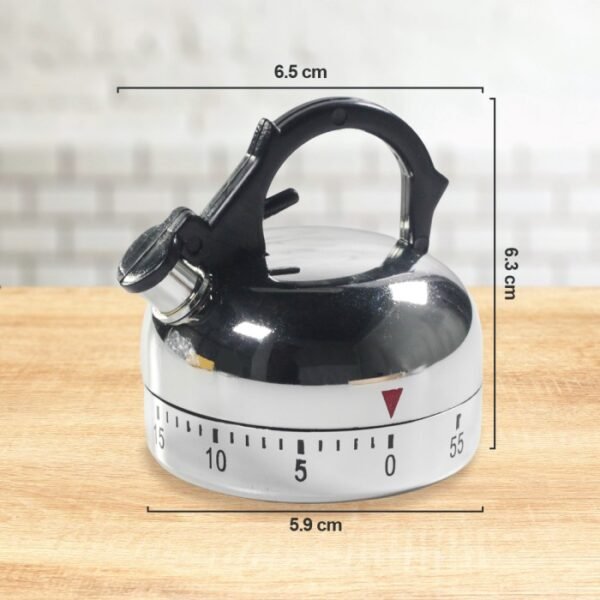 Timer Countdown Alarm Analog Dapur Masak Jam Hitung Mundur Kitchen Cook Cooking Clock Stopwatch 704 - Gambar 2