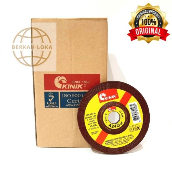 Mata Batu Gerinda Poles Selep Slep Kinik 4" 4 Inch Grinda Grit Kasar Wheel Disc Gurinda Grinding - Gambar 2