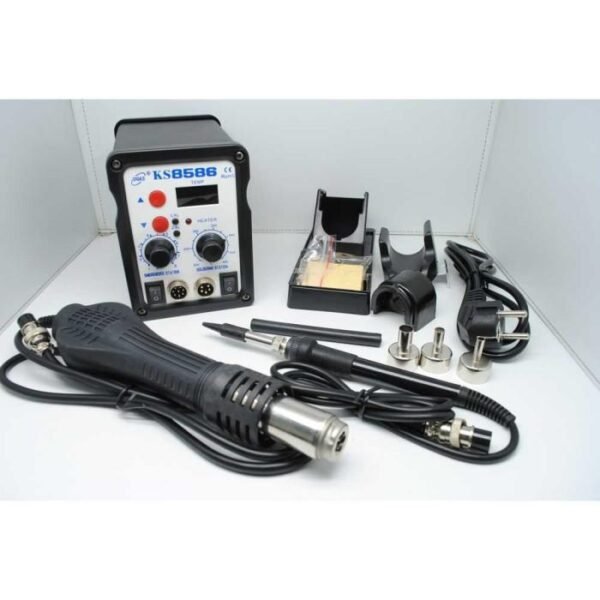 Solder Uap Soldering Station Dual 2in1 Service HP Heat Hot Blower - Gambar 4