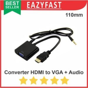 Converter HDMI to VGA + Audio Kabel Adapter Raspberry Pi