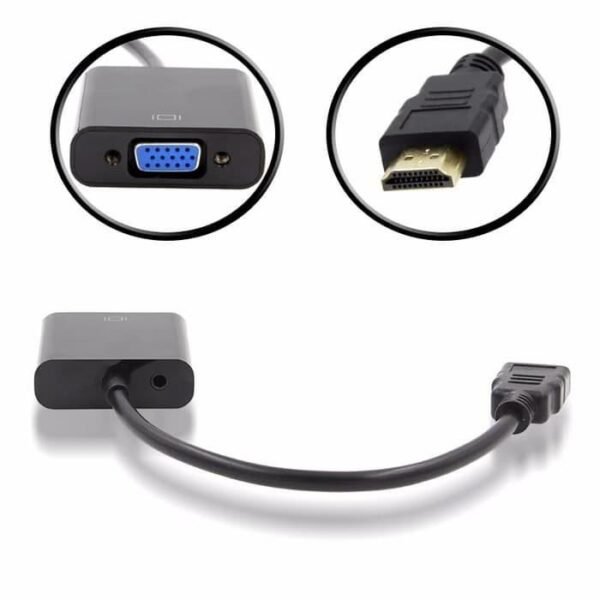 Converter HDMI to VGA + Audio Kabel Adapter Raspberry Pi - Gambar 3