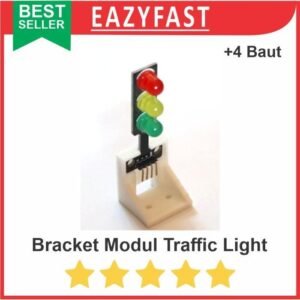 Bracket Modul Traffic Light Simulator Dudukan Stand Lampu Lalu Lintas